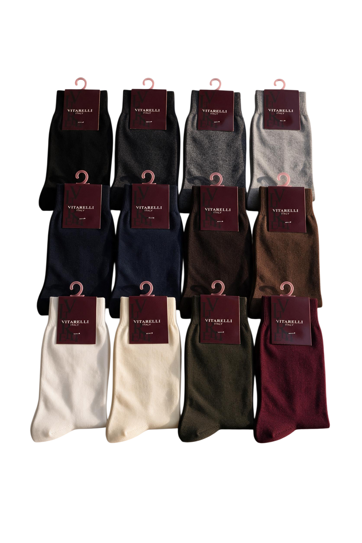 Vitarelli Men's Dress Socks by the Dozen – Mixed Assortment (SOCKS-MIXED)