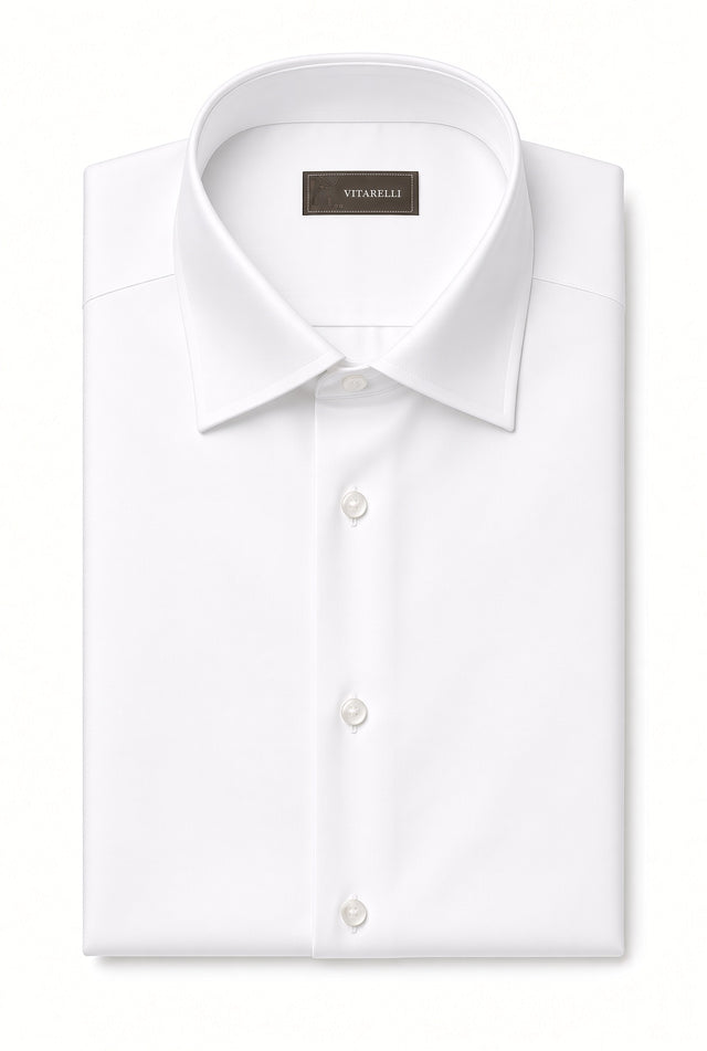 Vitarelli 4-Way Stretch Dress Shirt – Slim Fit (Neck & Sleeve)